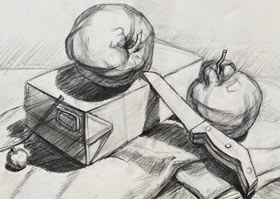 素描A班-2020年7月24日 ★暑假班★ 新起點畫苑-學(xué)生作品