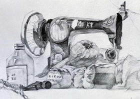 素描B班-2020年7月27日 ★暑假班★ 新起點畫苑-學(xué)生作品