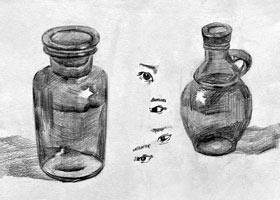 素描A班-2021年3月6日◆春季班◆新起點畫苑-學生作品