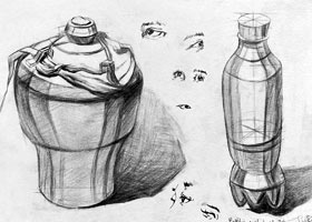 素描C班-2021年3月13日◆春季班◆新起點畫苑-學生作品