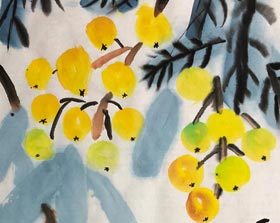 碩果-國畫基礎班-2017年12月9日（秋季班）學生作品-新起點畫苑