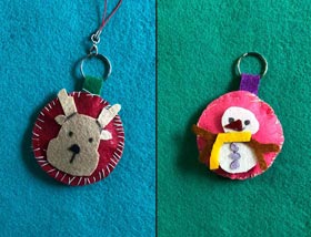 不織布手工-國畫培優班-2017年12月23日（秋季班）學生作品-新起點畫苑