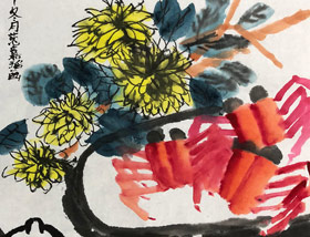 國畫班-2018年2月1日【寒假班】學生作品-新起點畫苑 