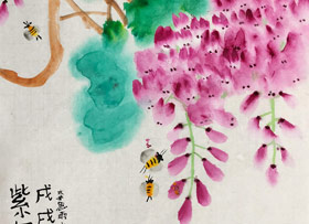 紫氣東來-國畫培優(yōu)班-2018年3月24日【春季班】學(xué)生作品-新起點畫苑